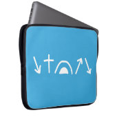 Gospel Arrows Electronics Bag Laptop Sleeve (Voorkant Rechts)