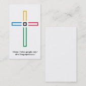 Gospel Cross Card Visitekaartje (Voorkant / Achterkant)