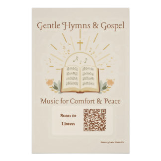 Gospel Hymns Memory Care Poster Dementia Alzheimer Perfect Poster