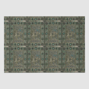 Gospel Manuscript Boek Hoesje Geboorte Scène Juwel Tissuepapier