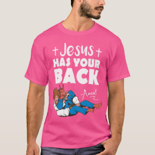 Gospel MMA Braziliaans Jiujitsu Cartoon Bjj Art T-shirt