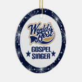 Gospel Singer Gift Ornament (Rechts)