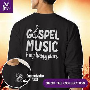 GOSPELMUZIEK IS MIJN HAPPY PLACE CHRISTELIJK TRUI