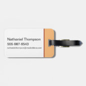 Gossamer Bellhop Bagagelabel (Achterkant horizontaal)