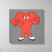 Gossamer dreigende pose canvas afdruk (Voorkant)