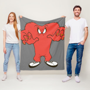 Gossamer dreigende pose fleece deken