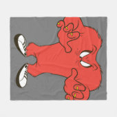 Gossamer dreigende pose fleece deken (Voorkant (Horizontaal))