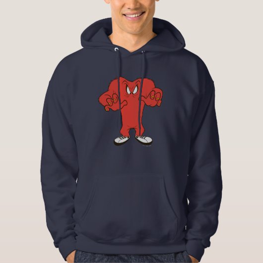 Gossamer dreigende pose hoodie (Voorkant)