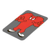 Gossamer dreigende pose magneet (Linkerzijde)