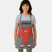 Gossamer dreigende pose schort (Insitu)