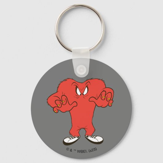 Gossamer dreigende pose sleutelhanger (Voorkant)