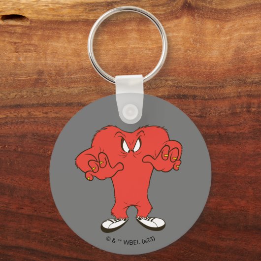 Gossamer dreigende pose sleutelhanger (Voorkant)