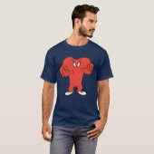 Gossamer dreigende pose t-shirt (Voorkant volledig)