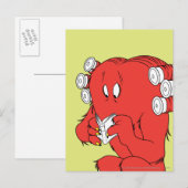 Gossamer lezen - Volledige kleur Briefkaart (Voorkant / Achterkant)