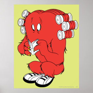Gossamer lezen - Volledige kleur Poster