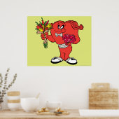 Gossamer met rozen poster (Keuken)
