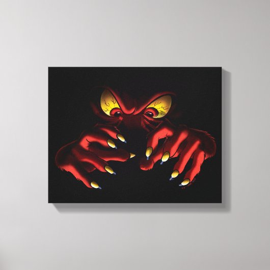 Gossamer Reaching Out of the Shadows Canvas Afdruk (Voorkant)