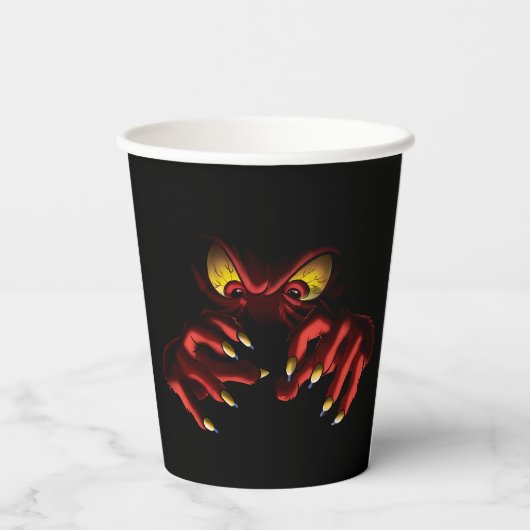 Gossamer Reaching Out of the Shadows Papieren Bekers (Achterkant)