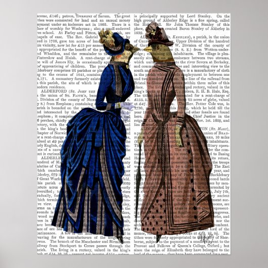 Gossip Birds Poster (Voorkant)