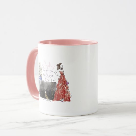 Gossip Girl - Je weet dat je van me houdt Mok (Voorkant links)