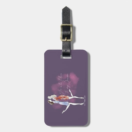 Gossip Girl - Jij bent de Blair van mijn Serena Bagagelabel (Voorkant verticaal)