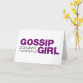 Gossip Girl - Populariteit heeft zijn prijs Kaart (Gele Bloem)