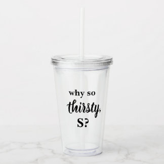 Gossip Girl, waarom Dorsty S Tumbler Acryl Drinkbeker