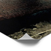 Gossip Hippopotamus Portrait Poster (Hoek)