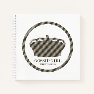 Gossip Meisje TV-serie Crown Icon Notitieboek
