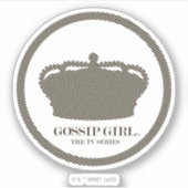 Gossip Meisje TV-serie Crown Icon Sticker (Voorkant)
