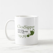 GosSipper Mug – Funny Tea Lover Mug (Gauche)