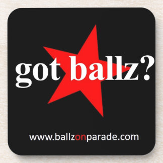 Got Ballz? Coasters Bier Onderzetter