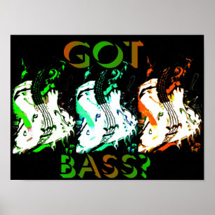 got bass neon poster