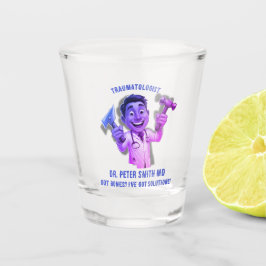 Got bones? I’ve got solutions doctor traumatologis Shot Glas