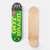 GOT BRAZIL Skateboard (Recto)