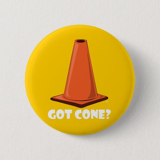 GOT CONE 1t Ronde Button 5,7 Cm (Voorkant)