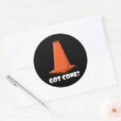 GOT CONE 1t Ronde Sticker (Envelop)