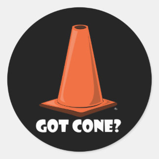 GOT CONE 1t Ronde Sticker