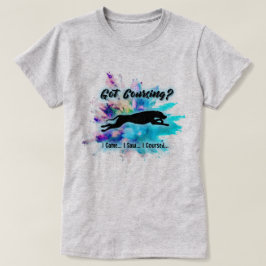 Got Coursing? Ridgeback Watercolor Splash T-shirt