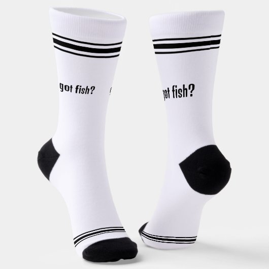 Got fish? sokken (Gebogen)