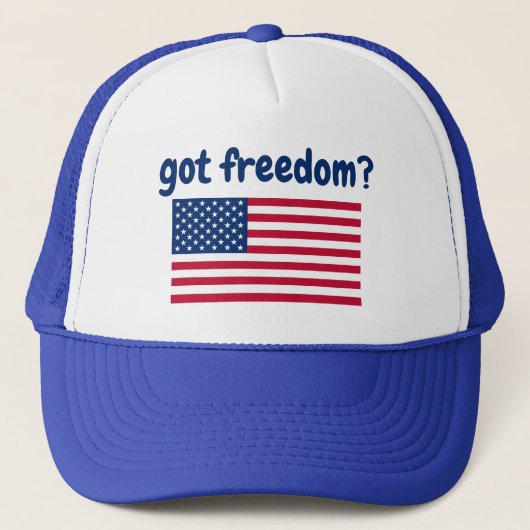 got freedom? Trucker Hat Trucker Pet (Voorkant)