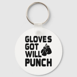 Got Gloves zal bokser sport kracht gym te slaan Sleutelhanger
