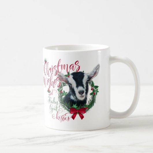 GOT | kerstwijn Baby geit kisses Alpine Koffiemok (Rechts)