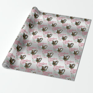 GOT   kerstwijn Baby geit Kisses Nubians Cadeaupapier