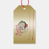 GOT | kerstwijn Baby Goat Kisses Angora Cadeaulabel (Achterkant)