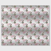 GOT | kerstwijn Baby Goat Kisses LaMancha Cadeaupapier (Vlak)