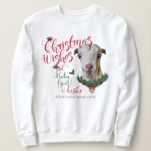 GOT kerstwijn Baby Goat Kisses LaMancha Trui