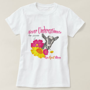 GOT Macht van het GOAT MOM door GetYerGoat T-shirt