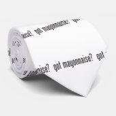 got mayonnaise stropdas (Opgerold)