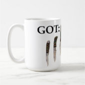 GOT-messen Koffiemok (Links)